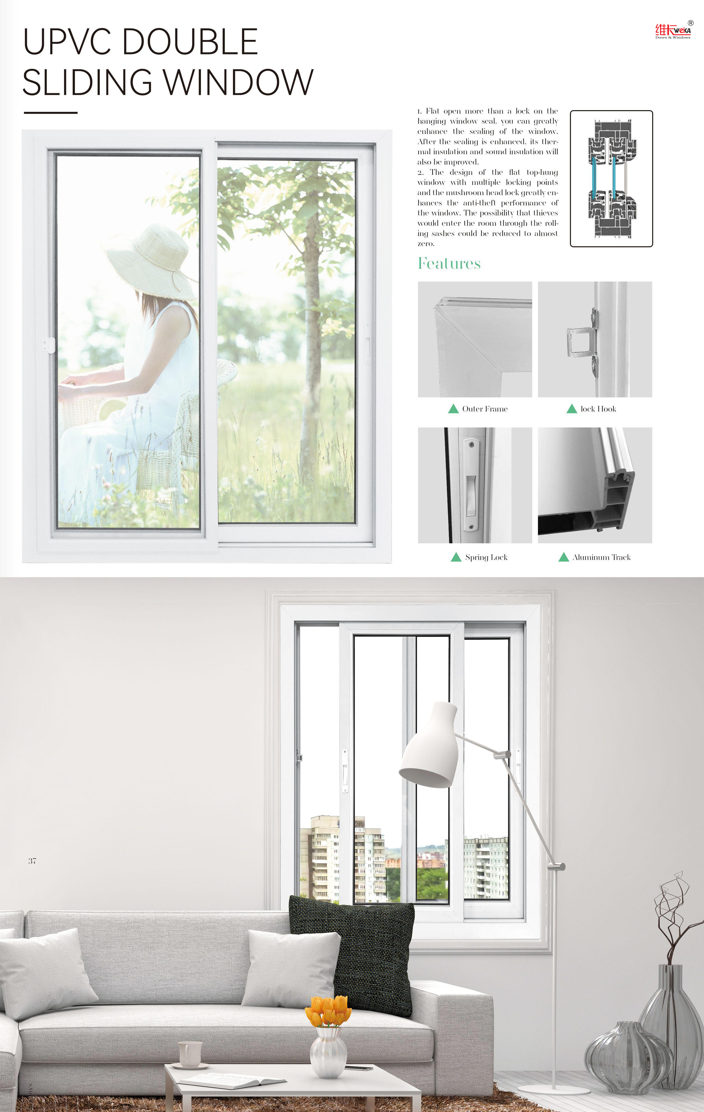UPVC Sliding Window And Door With Superior Sealing Performance