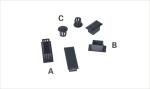 FTTH Plastic Accessories and Parts for optic fiber project and communications