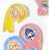 Buy cheap Stylish Heat-shape Acrylic Cartoon Figure Badge Holder Plexiglas Holder for Badge Organization from wholesalers