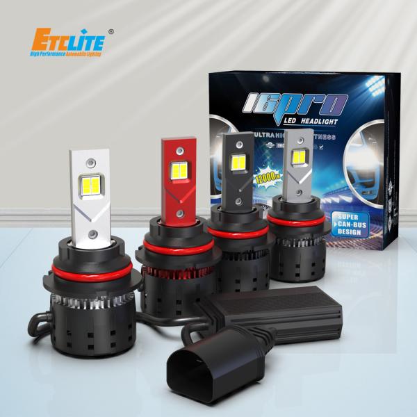 Buy cheap HB5 High Lumen LED Headlight Bulbs , 9007 Led Bulb 10000k 120W 12000Lumen from wholesalers