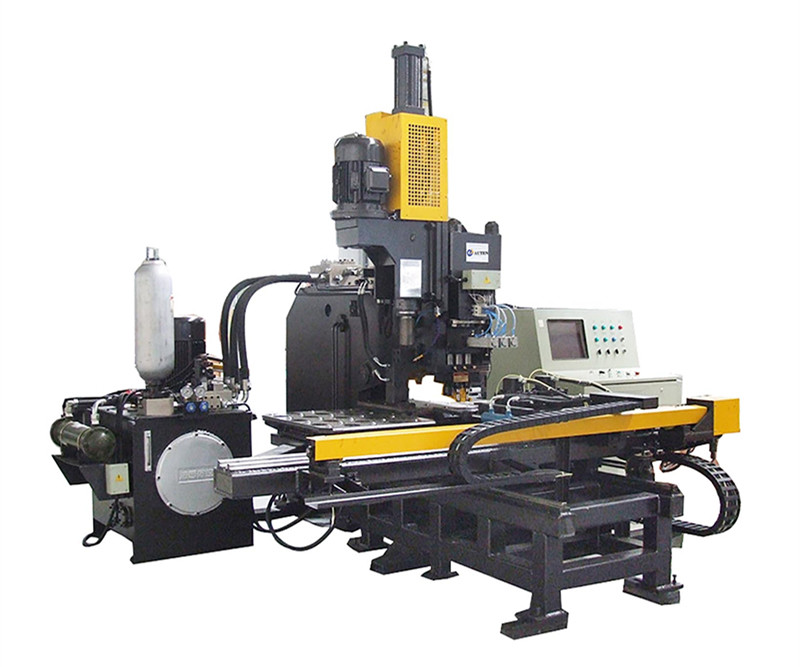 High Accuracy And Reliability CNC Steel Plate Drilling Machine Servo Motor Feed