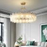 Buy cheap Living Room Glass Led G9 Pendant Lights Lustre Round White Chandelier(WH-MI-309) from wholesalers