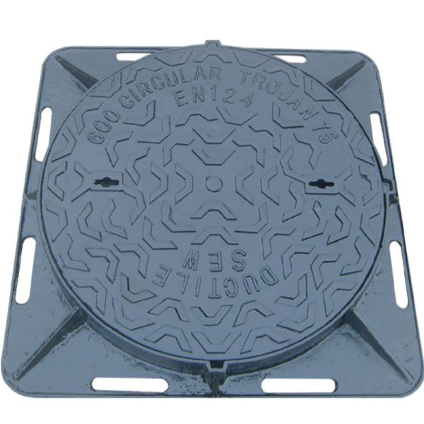 Buy cheap Industrial Ductile Iron Manhole Cover B125 Durable For Heavy Traffic Areas from wholesalers