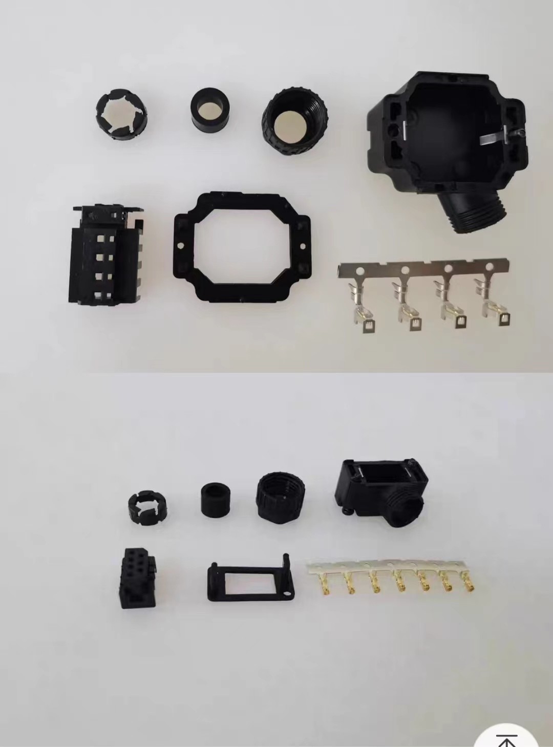 S6-06 pin (4+2) S6-07 pin Servo Motor encoder and power Connectors Crimp / Solder Inovace Equivalent 6pin 7pin
