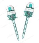 Surgsci 12mm Optical Disposable Trocar Visible Tip Trocar for Endoscopic