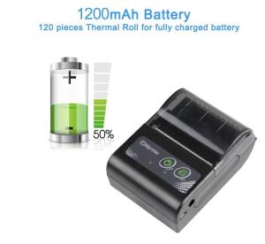China BT Interface P10 Mobile Barcode Printer 58mm Supporting Android IOS System on sale