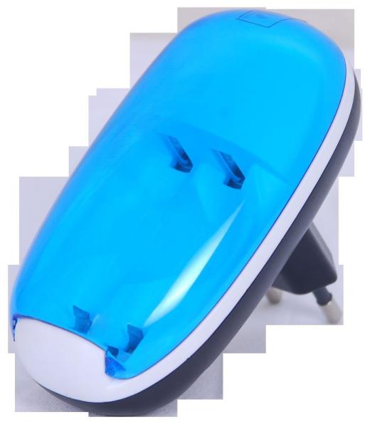 2 channel Alkaline / Ni-MH / Ni-CD 220V 50Hz 90MA - 120mA AC DC Battery Charger