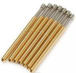 Buy cheap 3.89mm Brass Probe POGO Pin Though Hole Spring Loaded Miniature from wholesalers