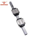 PN 124668 Auto Cutter Parts Prismatic Rail With 2 MPH9