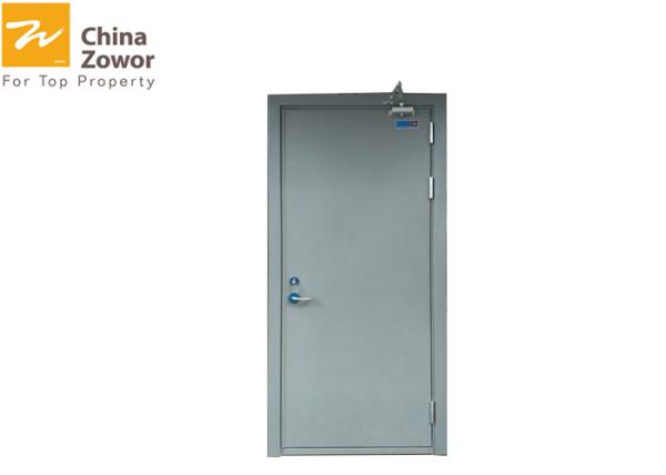 Buy cheap 1 Hour Fire Rated Steel Insulated Fire Exterior Doors For Commercial Buildings from wholesalers