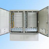 Buy cheap IP 65 576FO Street Fiber Optic Joint Box Cabinet Stainless Steel SMC Housing product