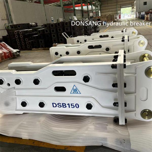 Buy cheap Box Type Hydraulic Hammer Breaker 18 Tons 25 Tons Excavator Chisel 135mm Wide from wholesalers