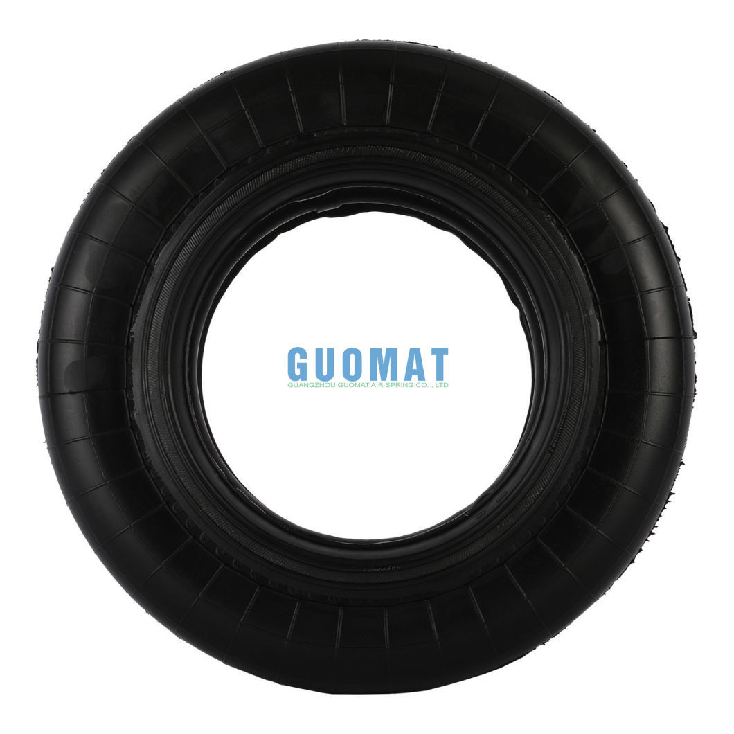 W01-R58-4044 Fire-Stone Convoluted Type Air Spring 12X2 Rubber Bellow Without Cover Plate