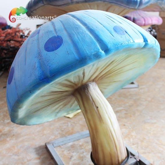 Buy cheap Highly Durable Fiberglass Animatronic Mushrooms Illuminated Animals In Theme Park from wholesalers