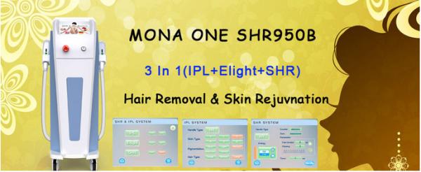 Buy cheap new Permanent hair removal IPL SHR E-light laser hair removal machine from wholesalers