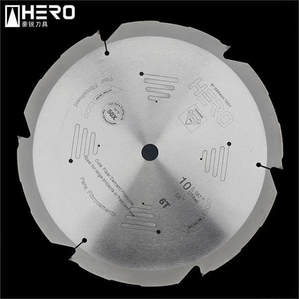 Buy cheap PCD Sabre Fiber Cement Saw Blade 7-1/4 Inch 4 Teeth Less Dust Long Service Life from wholesalers