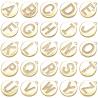 Buy cheap 26 Initial Letter Pendant Necklace DIY Gold And Silver Jewelry Necklace from wholesalers