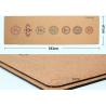 Buy cheap Breathable Super Grip Cork Yoga Mat Toxic Free Chip Resistant For Beginners from wholesalers