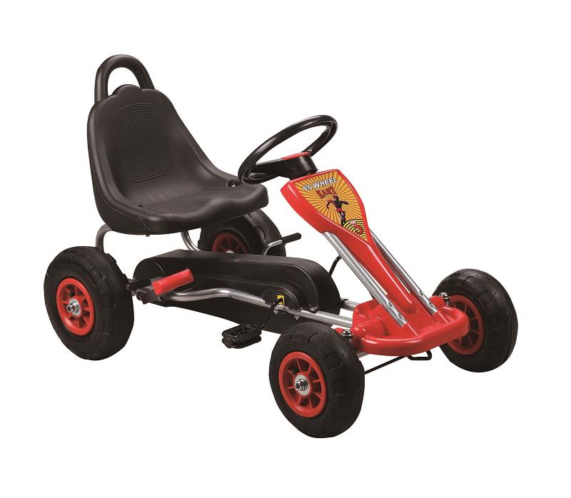 Suitable Age 3-8 G.W. N.W 10.6/9.1KG Ride On Car Pedal Go-Karts with Handbrake