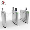 Buy cheap Acrylic Arm Flap Barrier Turnstile With Fingerprint 40 Persons/Min from wholesalers