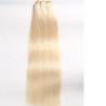 Buy cheap Hot Selling Remy Double Drawn Weft Full cuticles 100%hand tied virgin Brazilian hair weft from wholesalers