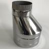 Buy cheap Vertical Insulated Stove Pipe , Stainless Steel Insulated Stove Pipe Negative Pressure from wholesalers