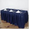 Buy cheap Eco Friendly Disposable Table Skirts , Waterproof Plastic Party Table Skirt from wholesalers