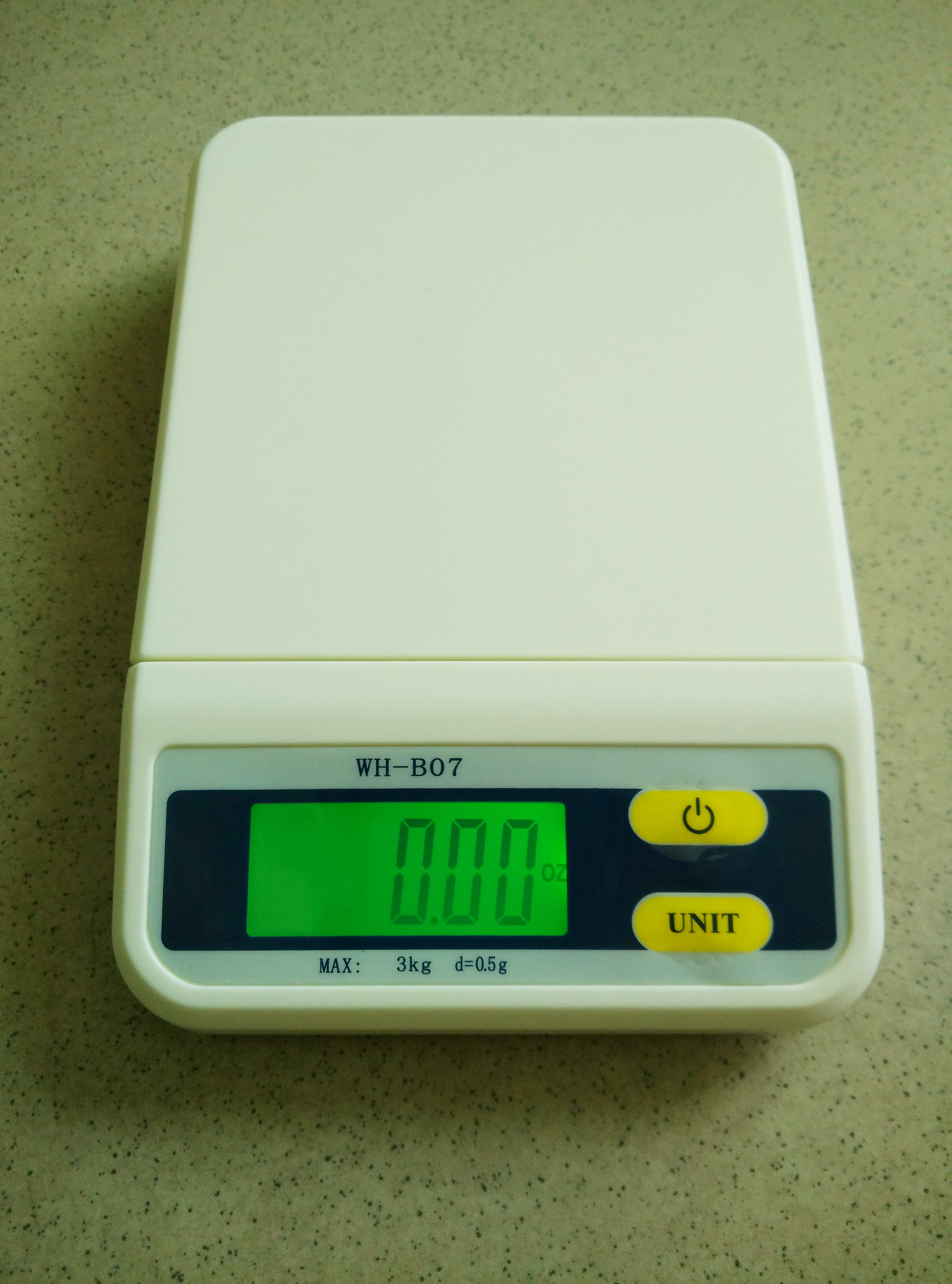 ABS Plastic Food Measuring Scale Low Battery Indication For Kitchen Use