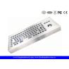 Buy cheap Desktop 86 Keys Stainless Steel Keyboard With Trackball FCC Brushed from wholesalers