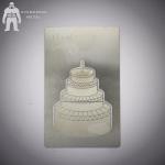 Custom High Quality Pattern Metal Wedding Invitation Card Barcode Card