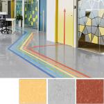 2m/2.5m Width Relle Medical Systems Vinyl Flooring for Hospital Operation