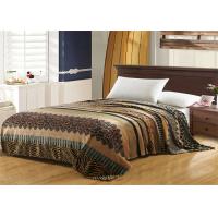 Buy cheap Leopard Pattern Flannel Fleece Blanket Machine Washing For Home And Hotel product