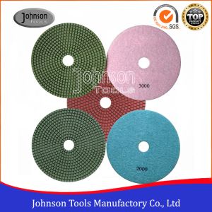 Buy cheap SGS Standard Diamond Wet Polishing Pads 180mm Diamond Resin Polishing Pad from wholesalers