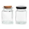 Buy cheap Empty Freezing Glass Jars Pantry Containers 50ml Clear Square from wholesalers