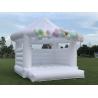Buy cheap Commercial White Inflatable Bouncer Castle Jumping Inflatable Wedding Bounce House from wholesalers