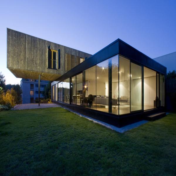 Buy cheap 3 Bedroom Light Steel Villa House Prefab By Fiber Cement Board from wholesalers