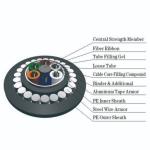 Optical GYTA/S 24 Core Fiber Optic Cable Communication Cableoutdoor Single Mode