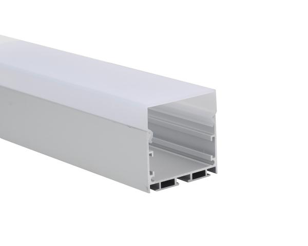 Buy cheap Interior linear lighting W50*H50mm LED Strip Aluminium Profile from wholesalers