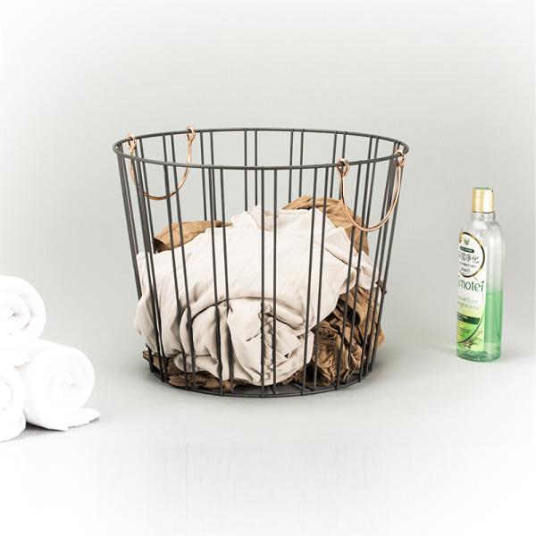 Buy cheap Wardrobe Organiser Drawer Organiser Household Metal Basket With Handle For Sundries from wholesalers