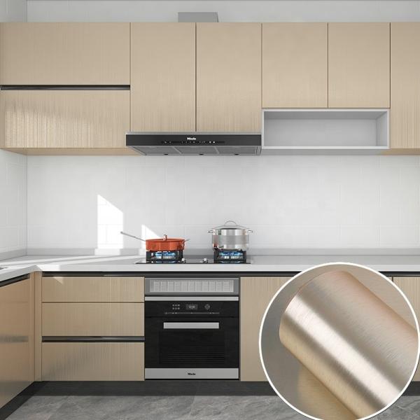Buy cheap Silver Metallic Peel And Stick Wallpaper Interior Metallic Film Wall Paper from wholesalers