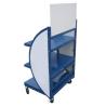 Buy cheap Floor Stand 3 Layer One Side Metal Lubricant Display Rack from wholesalers
