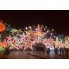 Buy cheap Hanging Fabric Chinese New Year Lanterns Festival Decoration Outdoor Red from wholesalers