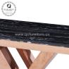 Buy cheap 0.2CBM 78kg Marble Top Center Table No Folded Rose Gold Legs from wholesalers