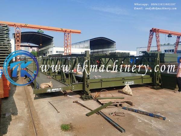 Buy cheap Steel Bailey Bridge Footway Bridge Compact 100 Bailey Single Lane S355JR Temporary Bridge Mabey Bridge Acrow Bridge from wholesalers