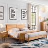 Buy cheap King Size Bed Designs Wooden Bed Sample from wholesalers