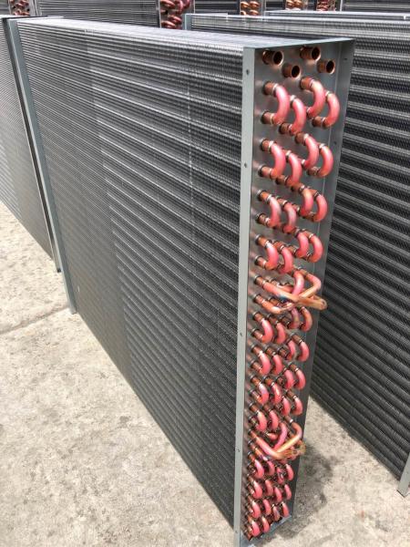 Buy cheap 9.52mm Aluminum Fin And Tube Condenser Coil For Outside HVAC Cooling System from wholesalers