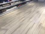 Anti Slip Wooden Vinyl Flooring 3.0mm Indoor Supermarket