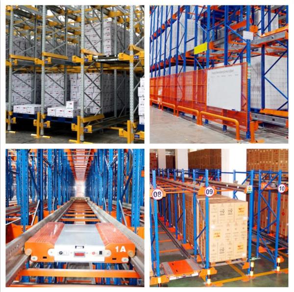 Buy cheap Bulk Storage Radio Shuttle Racking System Width 1000-3000MM For Food Industry from wholesalers