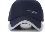 6 Panel Dark Blue Navy Blue Baseball Cap , Modern Style Custom Baseball Hats