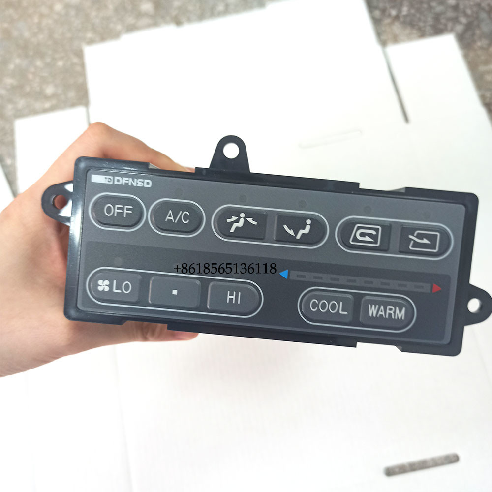 PC200-6 PC220-6 Air Conditioner Control Panel 20Y-979-3170 146430-4521 for Komatsu